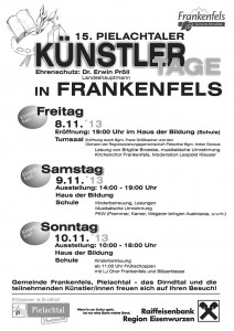 15.Pielachtaler Künstlertage in Frankenfels